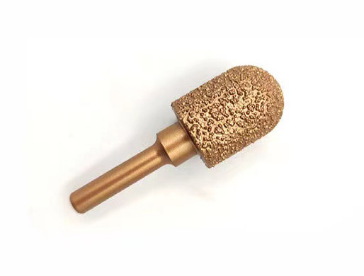Diamond brazed grinding wheel head