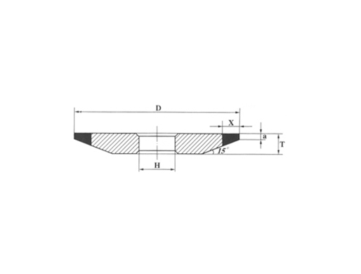 4B1 Diamond grinding wheel